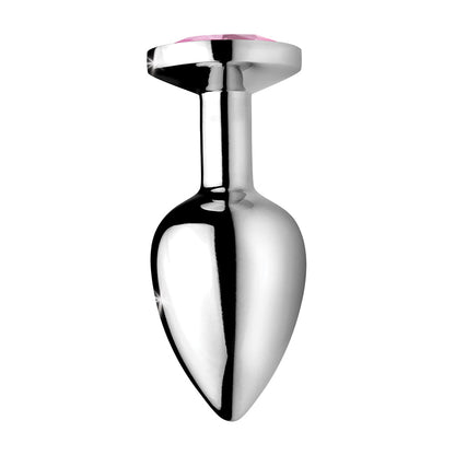 XR BRANDS - BOOTY SPARKS PINK GEM ANAL PLUG MEDIUM