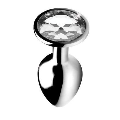 XR BRANDS - BOOTY SPARKS CLEAR GEM ANAL PLUG SMALL