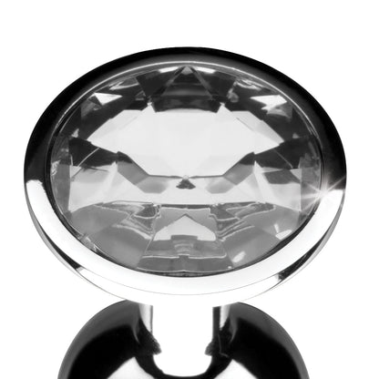 XR BRANDS - BOOTY SPARKS CLEAR GEM ANAL PLUG SMALL