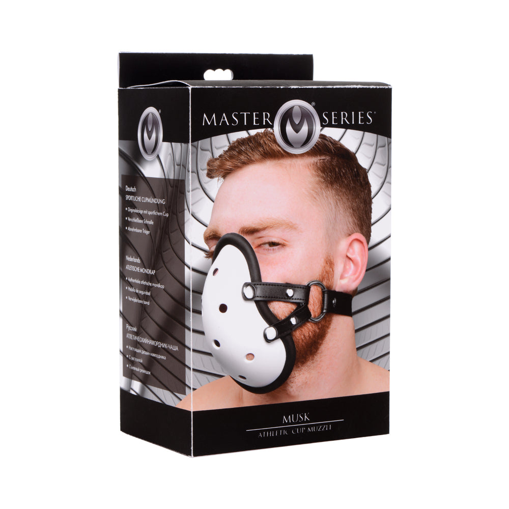XR BRANDS - MASTER SERIES MUSK ATHLETIC CUP MUZZLE