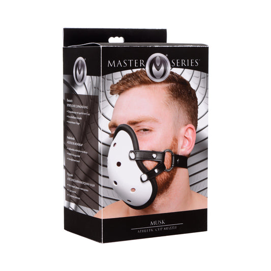 XR BRANDS - MASTER SERIES MUSK ATHLETIC CUP MUZZLE