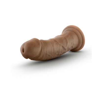 AU NATUREL 8 IN. POSABLE DUAL DENSITY DILDO TAN