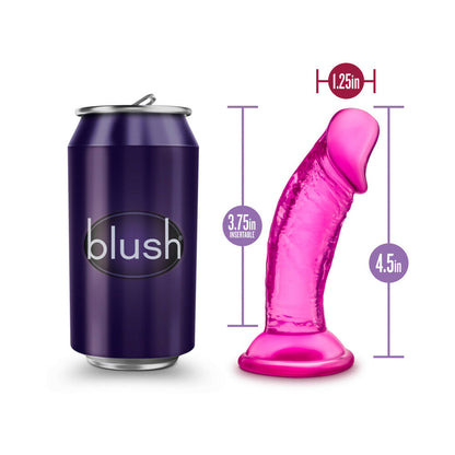 B YOURS SWEET N'' SMALL 4 IN. DILDO PINK