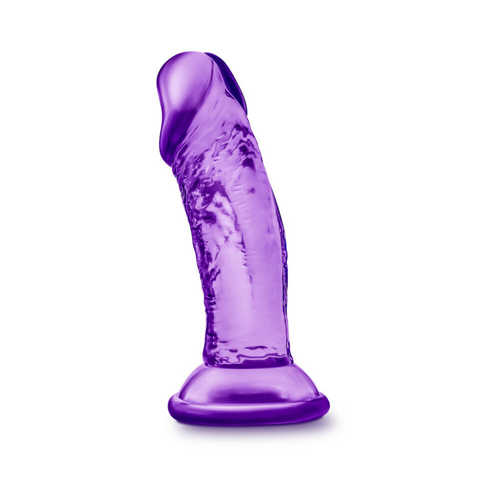 B YOURS SWEET N'' SMALL 4 IN. DILDO PURPLE
