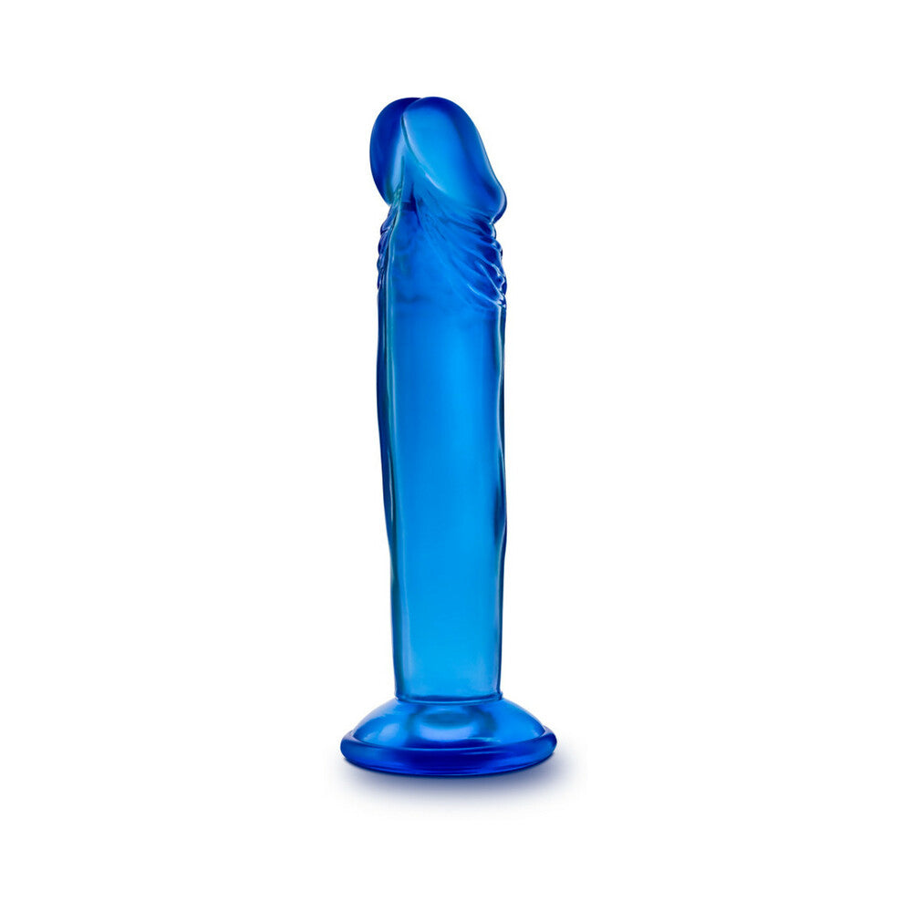 B YOURS SWEET N'' SMALL 6 IN. DILDO BLUE