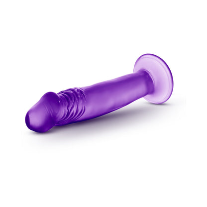 B YOURS SWEET N'' SMALL 6.5 IN. DILDO PURPLE