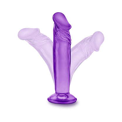 B YOURS SWEET N'' SMALL 6.5 IN. DILDO PURPLE