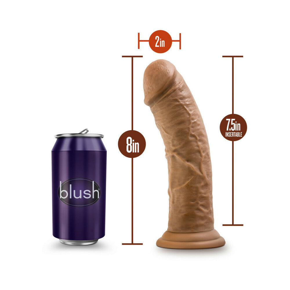 DR. SKIN REALISTIC 8 IN. DILDO TAN