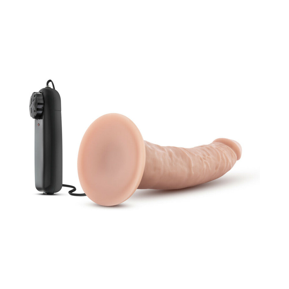 DR. SKIN DR. DAVE REALISTIC 7 IN. VIBRATING DILDO BEIGE