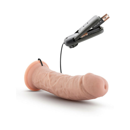 DR. SKIN DR. JOE REALISTIC 8 IN. VIBRATING DILDO BEIGE
