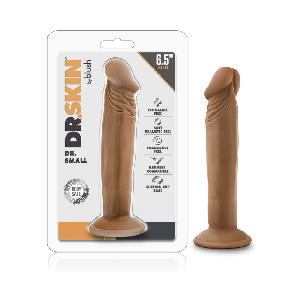 DR. SKIN DR. SMALL REALISTIC 6.5 IN. DILDO TAN