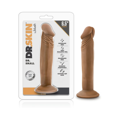 DR. SKIN DR. SMALL REALISTIC 6.5 IN. DILDO TAN