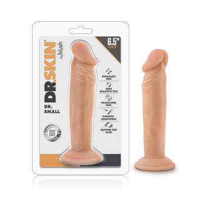 DR. SKIN DR. SMALL REALISTIC 6.5 IN. DILDO BEIGE