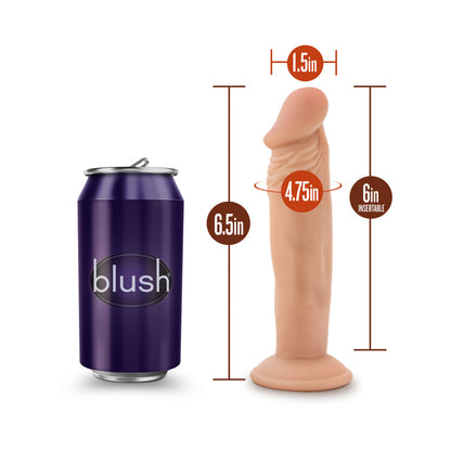 DR. SKIN DR. SMALL REALISTIC 6.5 IN. DILDO BEIGE