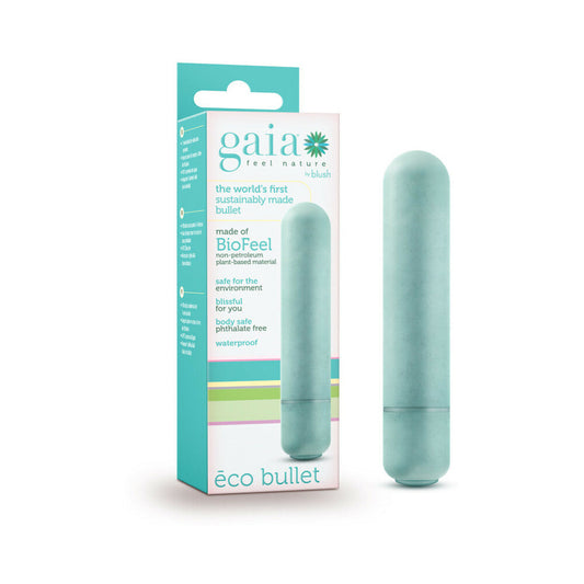 GAIA ECO BULLET SINGLE-SPEED VIBRATOR AQUA