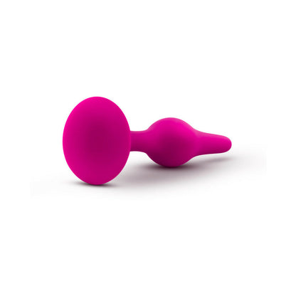 LUXE SILICONE BEGINNER PLUG MEDIUM PINK