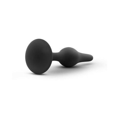 LUXE SILICONE BEGINNER PLUG SMALL BLACK