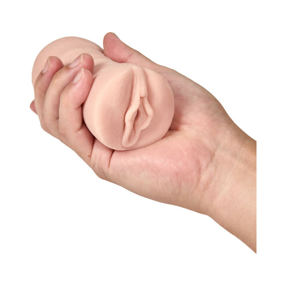 BLUSH - M FOR MEN ASHLEY VAGINA STROKER CON VIBRADOR BALA BEIGE