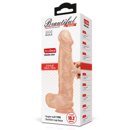 PRETTY LOVE - BEAUTIFUL BERGRISI 10,2" DILDO FLESH