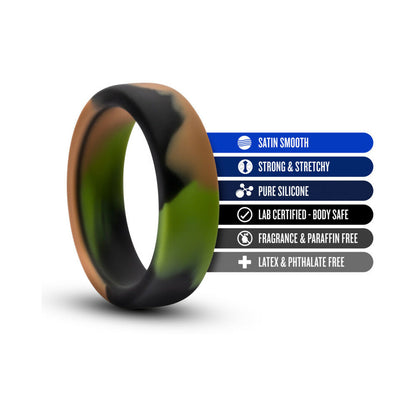 BLUSH - PERFORMANCE SILICONE CAMO COCK RING CAMOUFLAGE