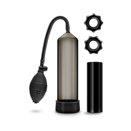 BLUSH - QUICKIE KIT THICK COCK PUMP, STROKER & 2-PIECE COCKRING SET BLACK