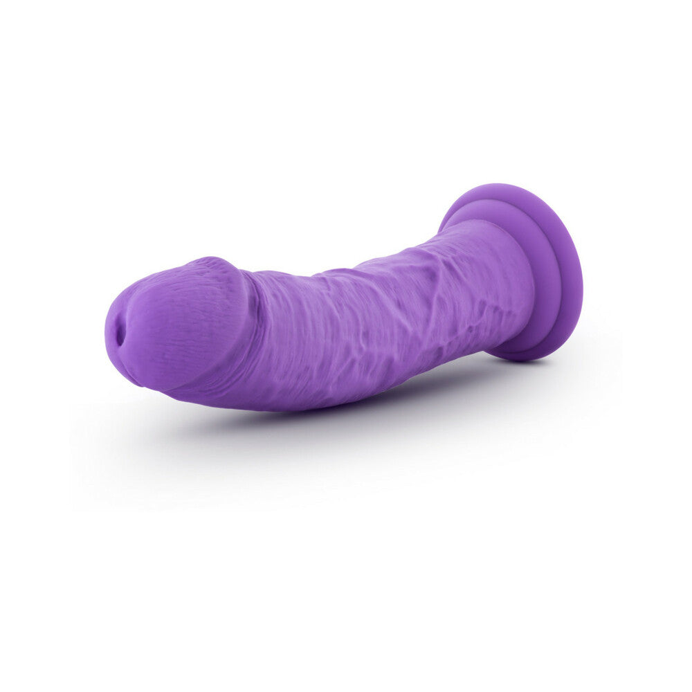 RUSE JAMMY REALISTIC 8 IN. SILICONE DILDO PURPLE