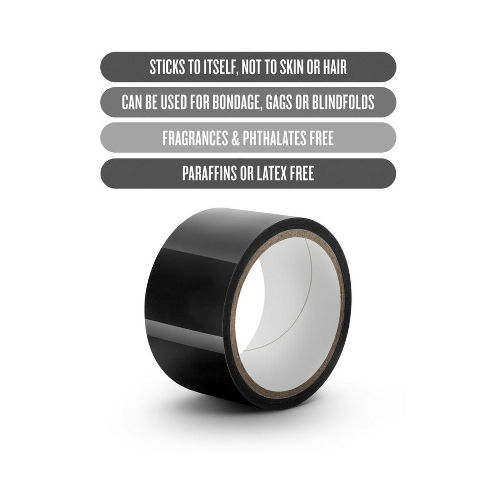 TEMPTASIA BONDAGE TAPE 60 FT. / 18 M BLACK