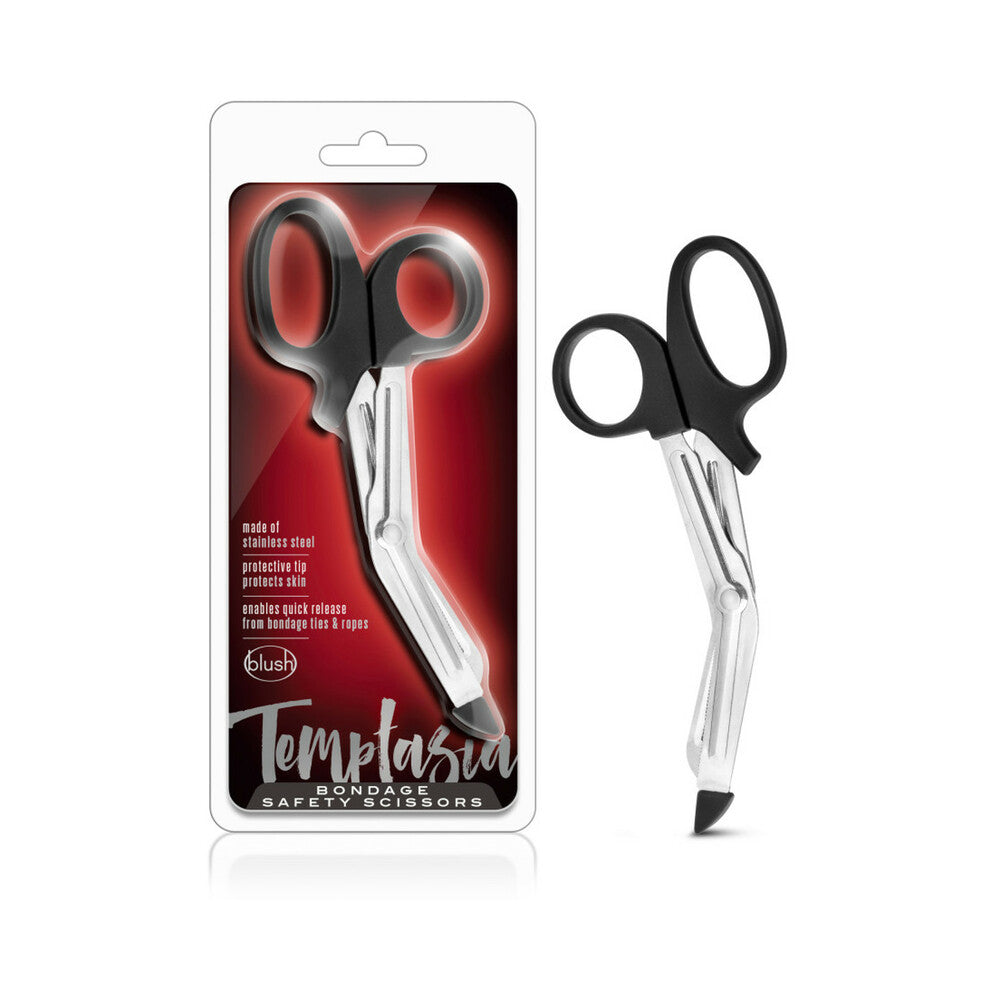 TEMPTASIA BONDAGE SAFETY SCISSORS BLACK