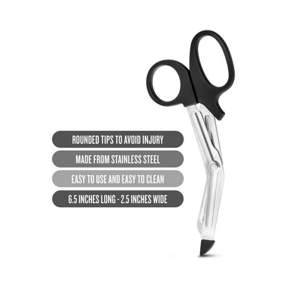 TEMPTASIA BONDAGE SAFETY SCISSORS BLACK