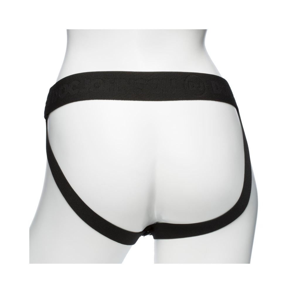 BE BOLD BODY EXTENSIONS HOLLOW BULBED STRAP-ON 2-PIECE SET BLACK