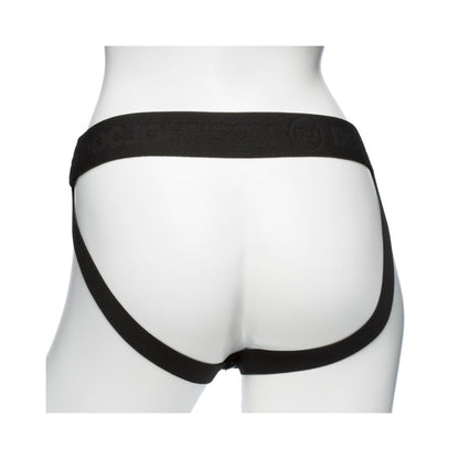 BE BOLD BODY EXTENSIONS HOLLOW BULBED STRAP-ON 2-PIECE SET BLACK