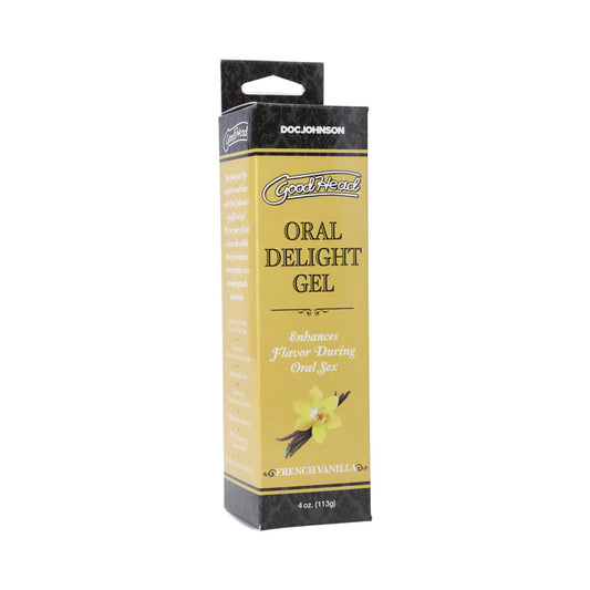 GOODHEAD ORAL DELIGHT GEL 4 OZ TUBE FRENCH VANILLA