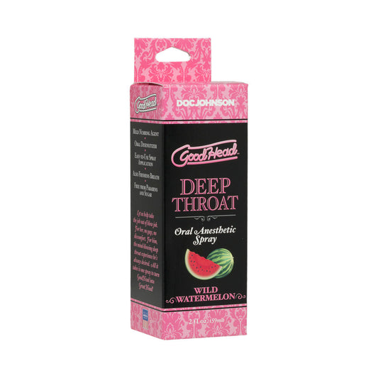 DOC JOHNSON - GOODHEAD DEEP THROAT SPRAY WILD WATERMELON