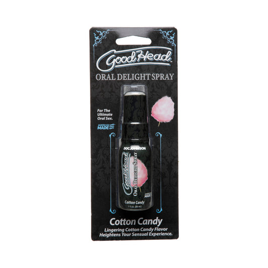 DOC JOHNSON - GOODHEAD ORAL DELIGHT 1 FL. OZ. SPRAY LIQUID COTTON CANDY