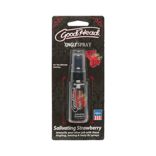 DOC JOHNSON - GOODHEAD TINGLE SPRAY 1 FL. OZ. SALIVATING STRAWBERRY