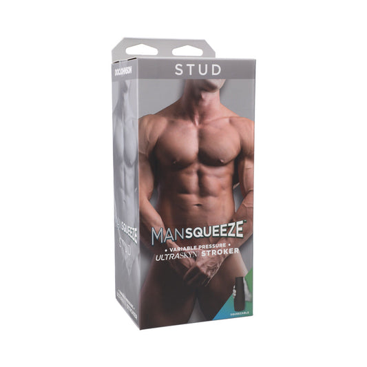 MAN SQUEEZE STUD ASS VANILLA
