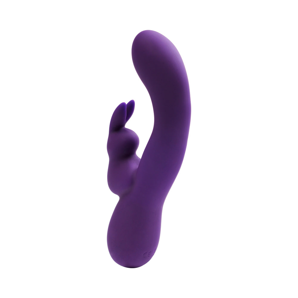 VEDO - KINKY BUNNY RECHARGEABLE RABBIT VIBRATOR - DEEP PURPLE