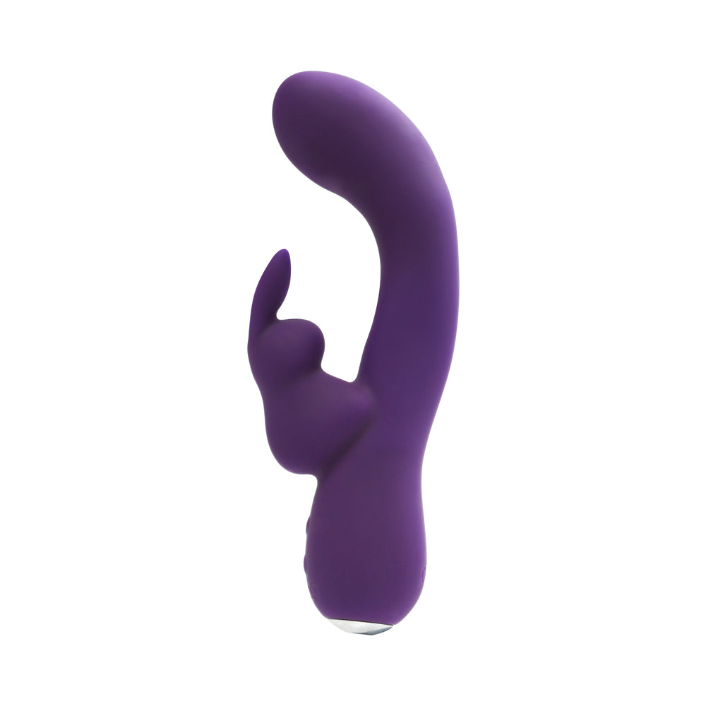 VEDO KINKY BUNNY RECHARGEABLE RABBIT VIBRATOR - DEEP PURPLE