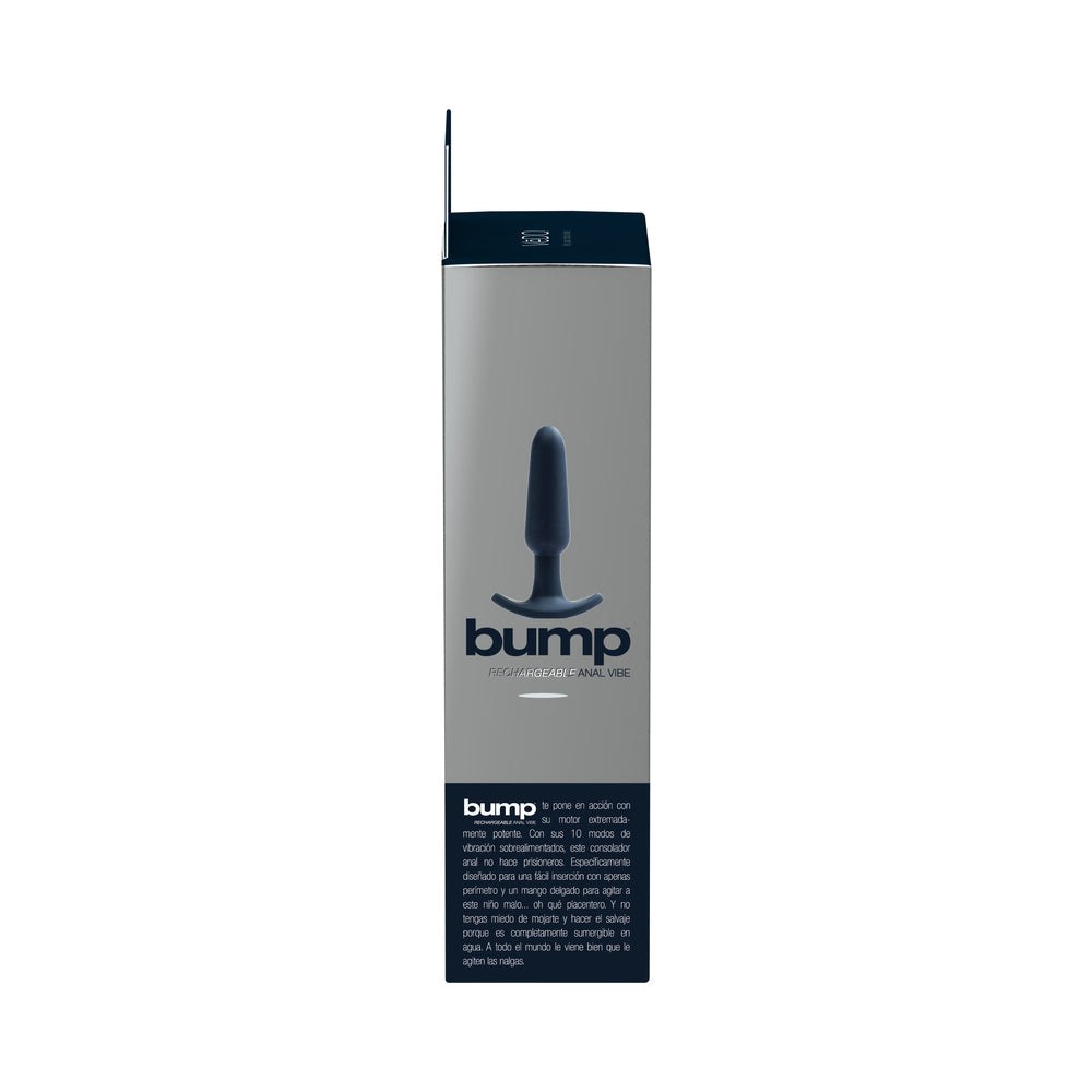 VEDO - BUMP RECHARGEABLE ANAL VIBE - JUST BLACK