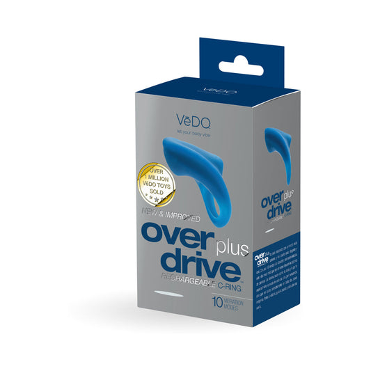 VEDO - ANILLO VIBRADOR RECARGABLE OVERDRIVE+ - LOCURA DE MEDIANOCHE
