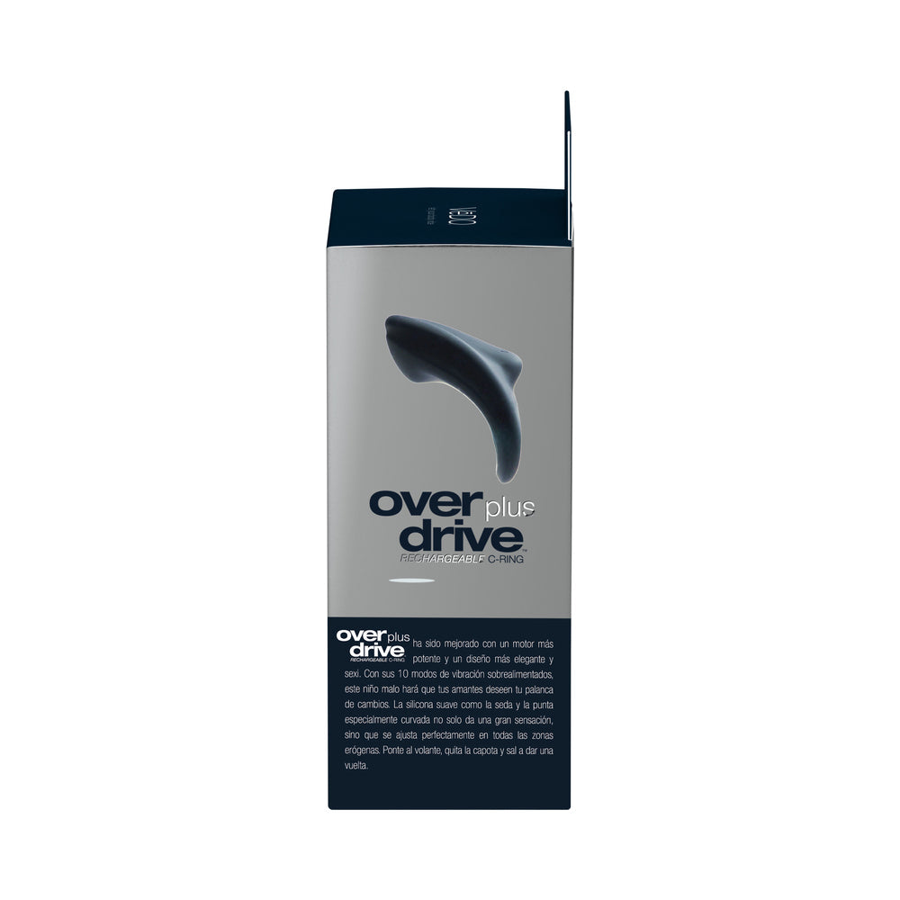 VEDO - OVERDRIVE+ RECHARGEABLE VIBRATING RING - JUST BLACK