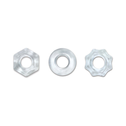 NS NOVELTIES - RENEGADE CHUBBIES COCK RINGS 3 PACK