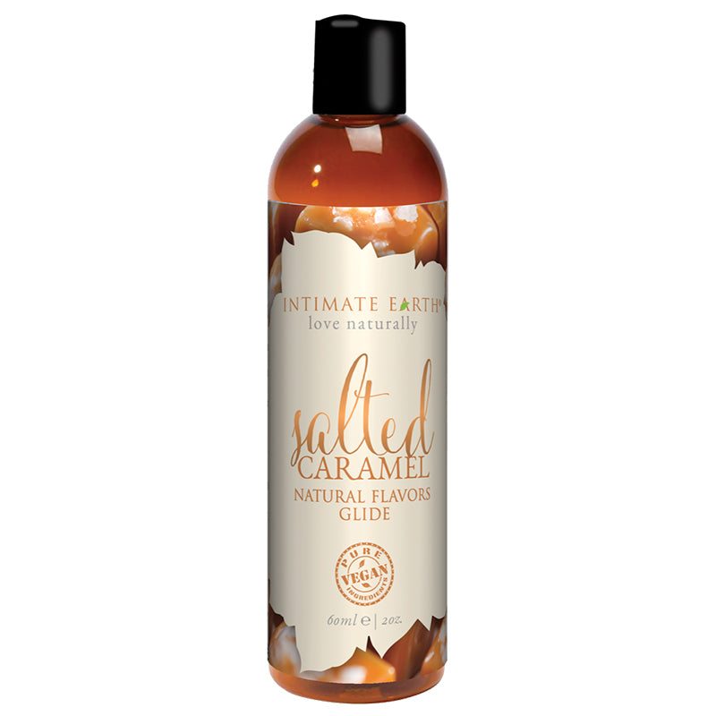 INTIMATE EARTH - SALTED CARAMEL  PLEASURE GLIDE 60 ML/2 OZ