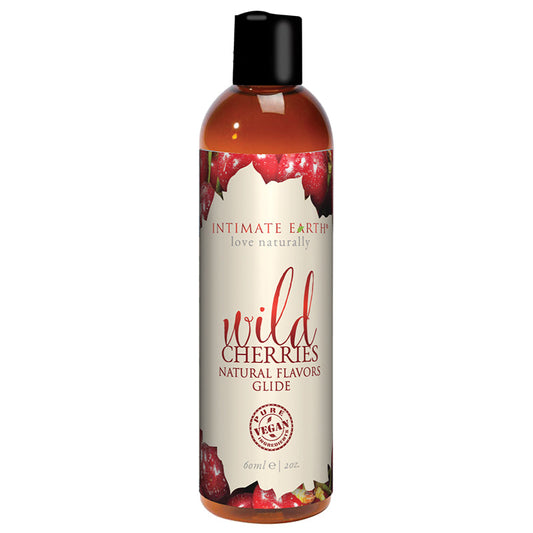 INTIMATE EARTH - WILD CHERRIES PLEASURE GLIDE 60 ML/2 OZ
