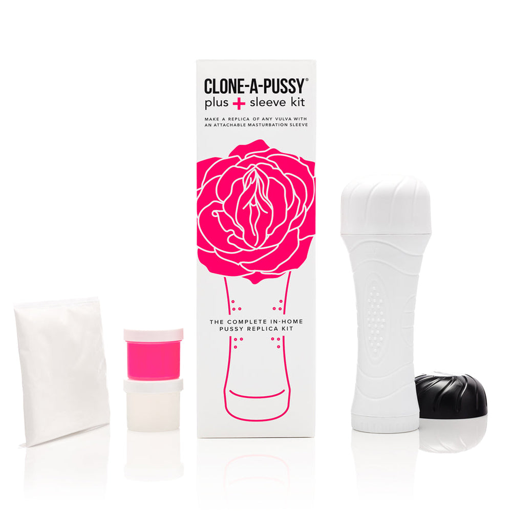 CLONE-A-PUSSY PLUS SLEEVE DIY CASTING KIT HOT PINK
