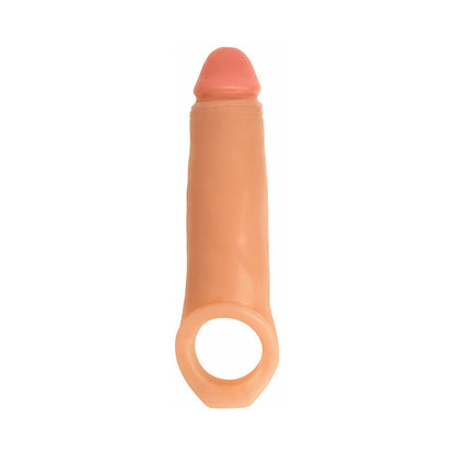 CURVE NOVELTIES - CURVE TOYS JOCK 2 IN. ENHANCER WITH BALL STRAP EXTENSION SHEATH BEIGE