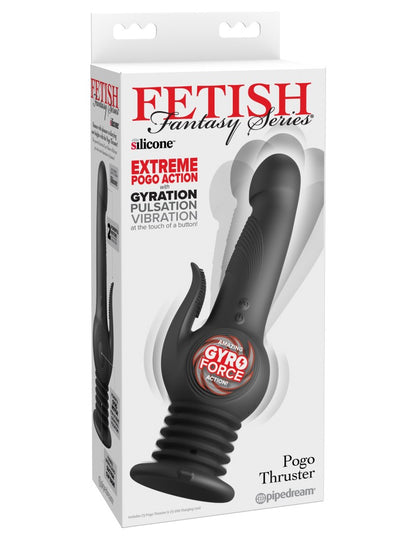 PIPEDREAM - FETISH FANTASY SERIES - FETISH FANTASY SERIES POGO THRUSTER - BLACK