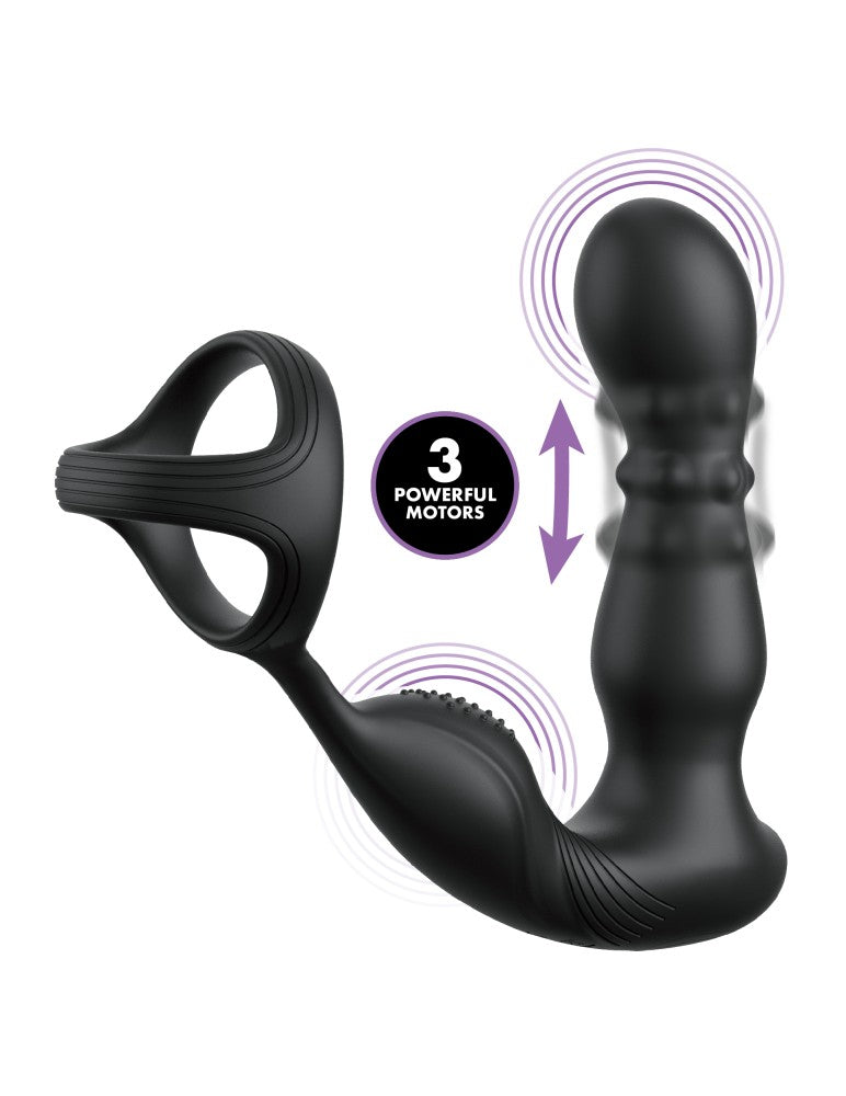 PIPEDREAM - ANAL FANTASY ELITE - ANAL FANTASY ELITE ASS-GASM SLIDE & GLIDE - BLACK