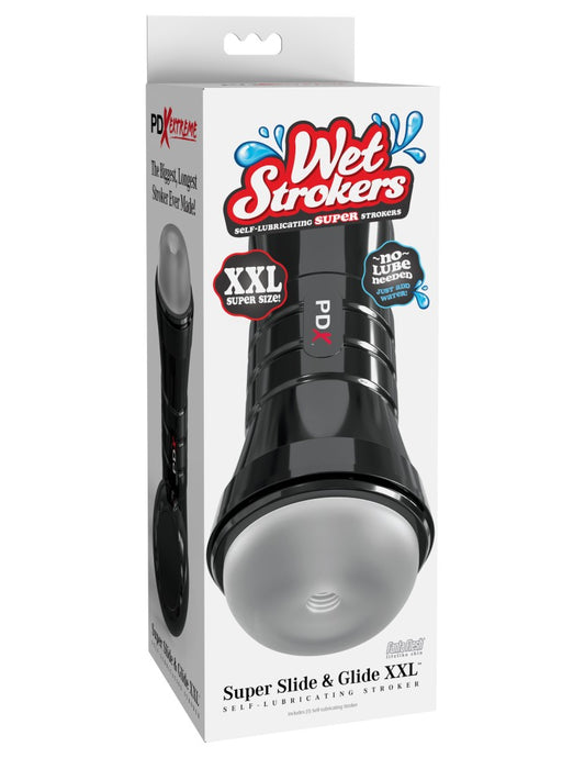 PIPEDREAM - PDX EXTREME - PDX EXTREME - WET STROKER - SUPER SLIDE & GLIDE XXL - FROSTED