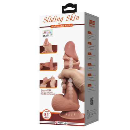 PRETTY LOVE - SLIDING SKIN 8.5" BROWN
